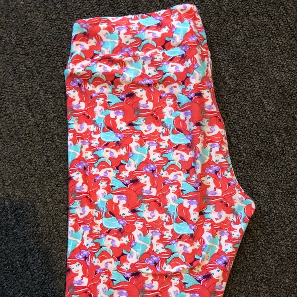 Sale 3/$20! Disney Little Mermaid LuLaRoe leggings